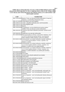 EK-1 TIBBİ CİHAZ YÖNETMELİĞİ, VÜCUDA YERLEŞTİRİLEBİLİR