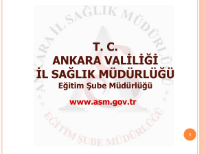 besin güvenliği - Ankara İl Sağlık Müdürlüğü