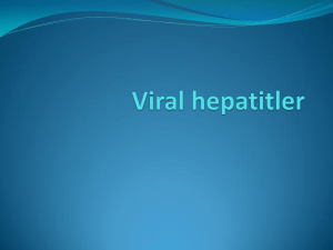 Viral hepatitler