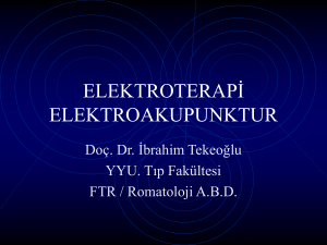 elektroterapi - Ankara Akupunktur Derneği