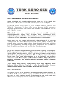 Basın Açıklamasının Tamamını okumak için tıklayınız - Türk Büro-Sen
