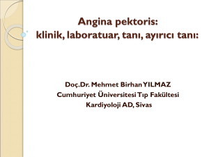 Angina pektoris - Prof.Dr. Mehmet Birhan Yılmaz