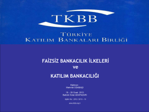 Mehmet ODABAŞI - Türkiye Katılım Bankaları Birliği