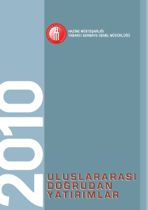 uluslararası dogrudan yatırımlar uluslararası dogrudan yatırımlar