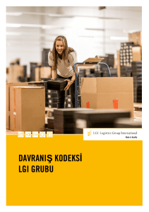 davranış kodeksi lgı grubu - LGI Logistics Group International GmbH