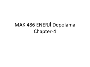 MAK 486 ENERJ* Depolama Chapter-4