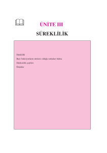 Süreklilik - Egitimim.com