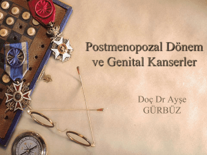 Genital Kanserler - Prof. Dr. Ayşe GÜRBÜZ