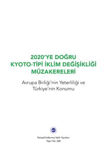 2020`ye doğru kyoto-tipi iklim değişikliği müzakereleri