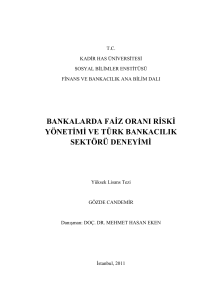 bankalarda faġz oranı rġskġ yönetġmġ ve türk bankacılık sektörü