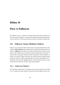 Bölüm 10 - Para ve enflasyon PDF belgesi