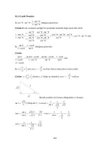 1) y = x2 * 2x * 8 parabolü veriliyor