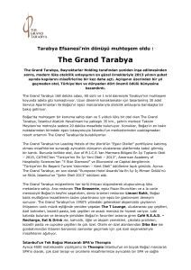 indir - The Grand Tarabya