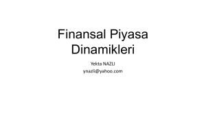 Finansal Piyasa Dinamikleri