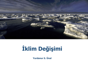 İklim Değişimi ve Türkiye