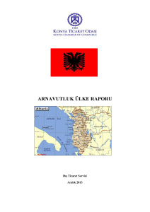 Arnavutluk Ülke Raporu