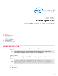 McAfee Agent 5.0.4 (For On-Premise ePolicy