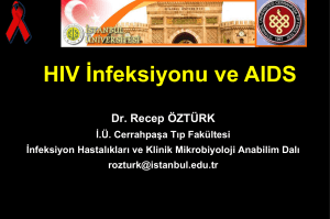 HIV-AIDS I-II 2012 - İ.Ü. Cerrahpaşa Tıp Fakültesi