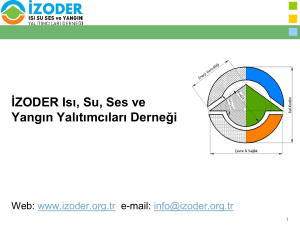 İZODER YTU Ses Sunumu