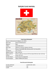 İsviçre Ülke Raporu
