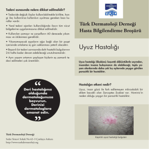 Uyuz - Türk Dermatoloji Derneği