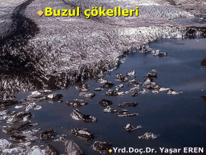 buzul çökelleri - Prof.Dr.Yaşar Eren