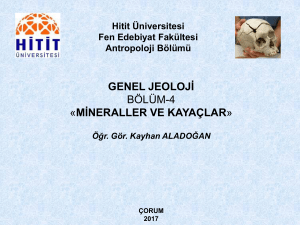 Slayt 1 - Hitit Üniversitesi