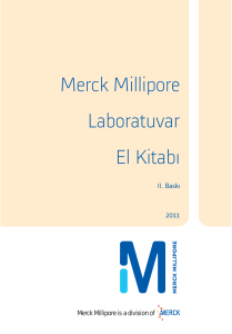 Merck Millipore Laboratuvar El Kitabı