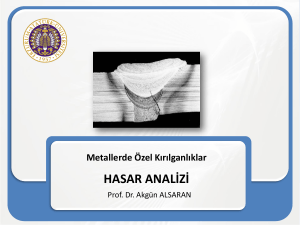 PowerPoint Sunusu - Prof.Dr Akgün Alsaran