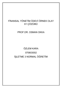 Örnek Olay-61.1 - Prof. Dr. Osman OKKA