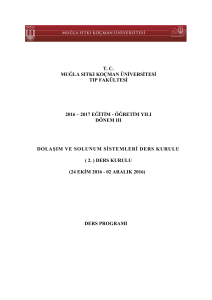 Yrd. Doç. Dr. Edip Güvenç ÇEKİÇ - Muğla Sıtkı Koçman Üniversitesi