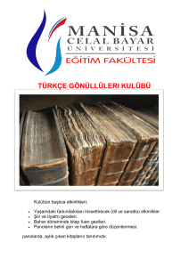 türkçe gönüllülerı kulübü