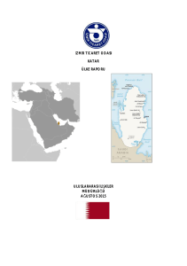 izmir ticaret odası katar ülke raporu uluslararası ilişkiler müdürlüğü