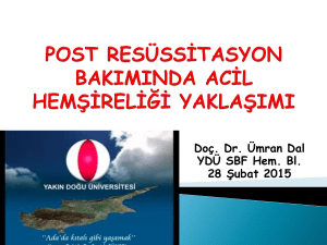 Doç. Dr. Ümran Dal YDÜ SBF Hem. Bl. 28 Şubat 2015
