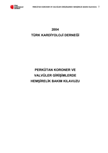 2004 türk kardiyoloji derneği perkütan koroner ve valvüler