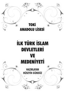 ilk türk islam devletleri ve medeniyeti