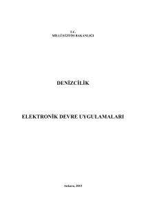 denizcilik elektronik devre uygulamaları - megep