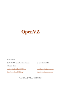 OpenVZ - EnderUNIX