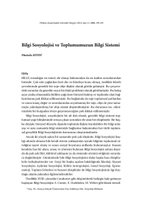- Türkiye Araştırmaları Literatür Dergisi