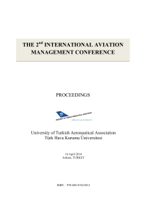 the 2 ınternatıonal avıatıon management conference