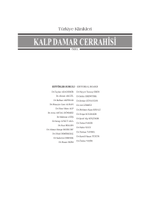 kalp damar cerrahisi