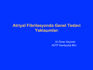 Ömer Akyürek - 6. atriyal fibrilasyon zirvesi 2017