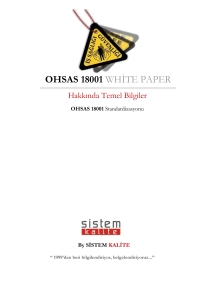 ohsas 18001 white paper