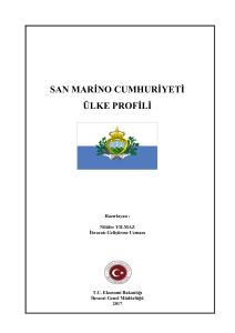 san marino cumhuriyeti ülke profili
