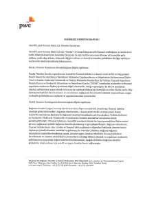 Merrill Lynch Yatırım Bank A.Ş. 2010 Konsolide Bağımsız Denetim