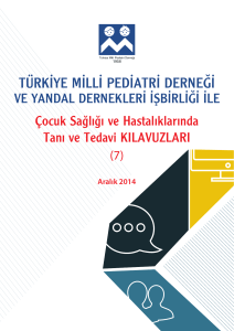 çocukluk çağı başağrıları - Türkiye Milli Pediatri Derneği