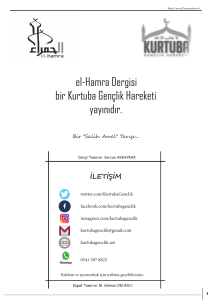 el-Hamra Dergisi bir Kurtuba Gençlik Hareketi yayınıdır.