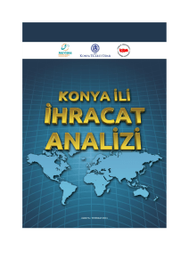 Konya İli İhracat Analizi