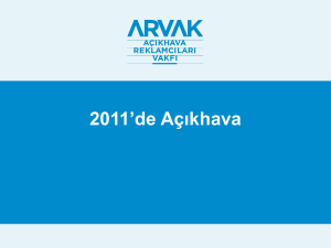 2011`de Açıkhava