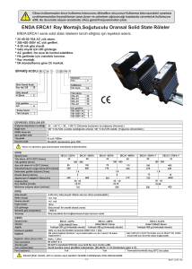 ENDA ERCA1 Ray Montajlı,Soğutuculu Oransal Solid State